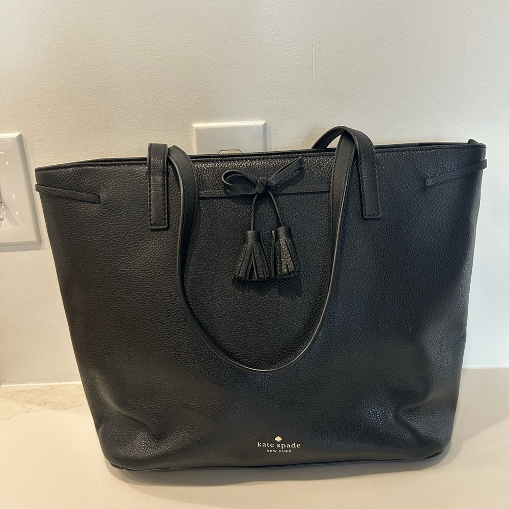 Kate Spade Black Tote - Picture 2 of 10